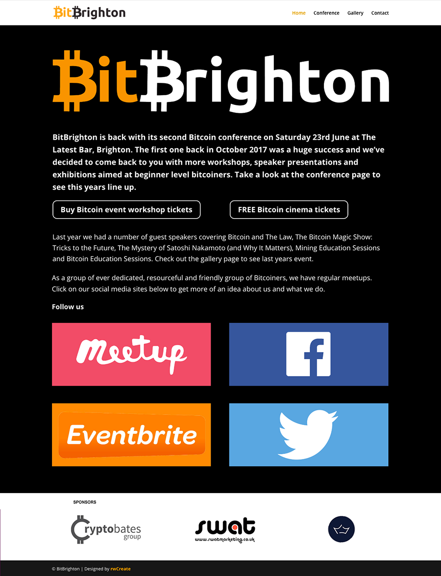 BitBrighton home page