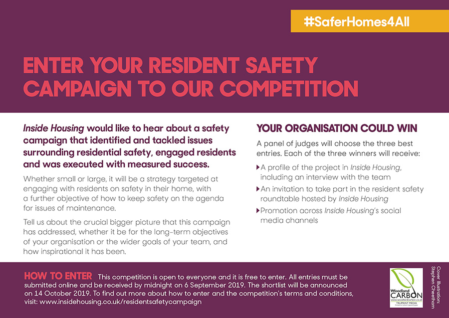 rwcreate | Resident Safetly campaign A5 flyer side 2